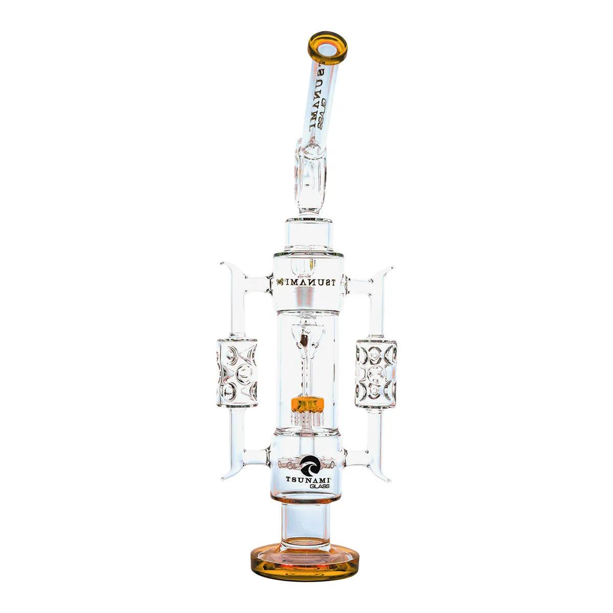 Bong Recicladora Tsunami Glass con Percolador Ducha Aspersor 20''