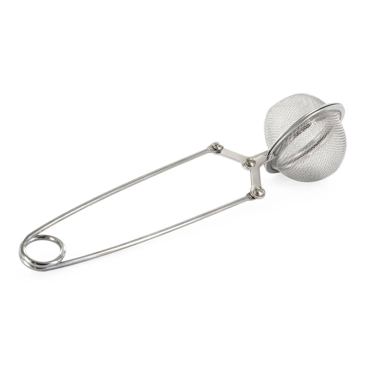 Filtro de té de malla de acero inoxidable con mango