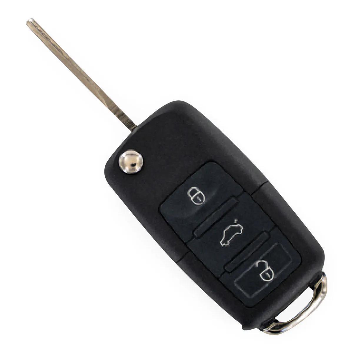Llave de coche con compartimento secreto