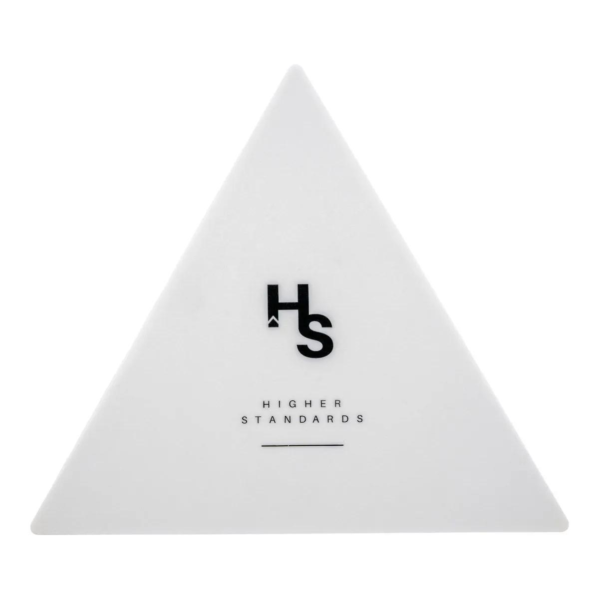 Alfombrilla triangular para concentrados blanca Higher Standards