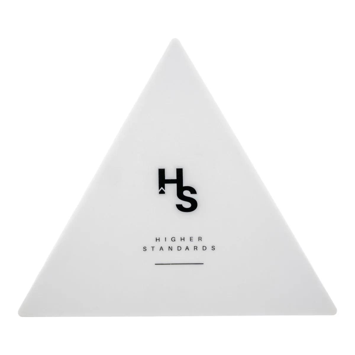 Alfombrilla triangular para concentrados blanca Higher Standards