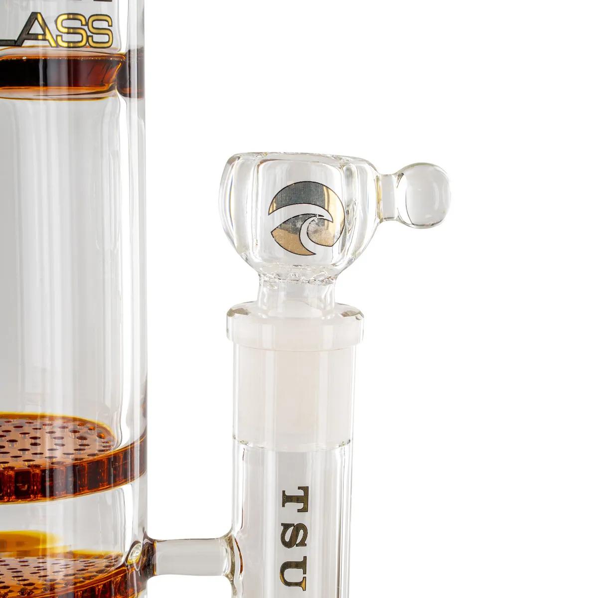 Bong Turbina Triple Panal 18'' (Tsunami Glass)