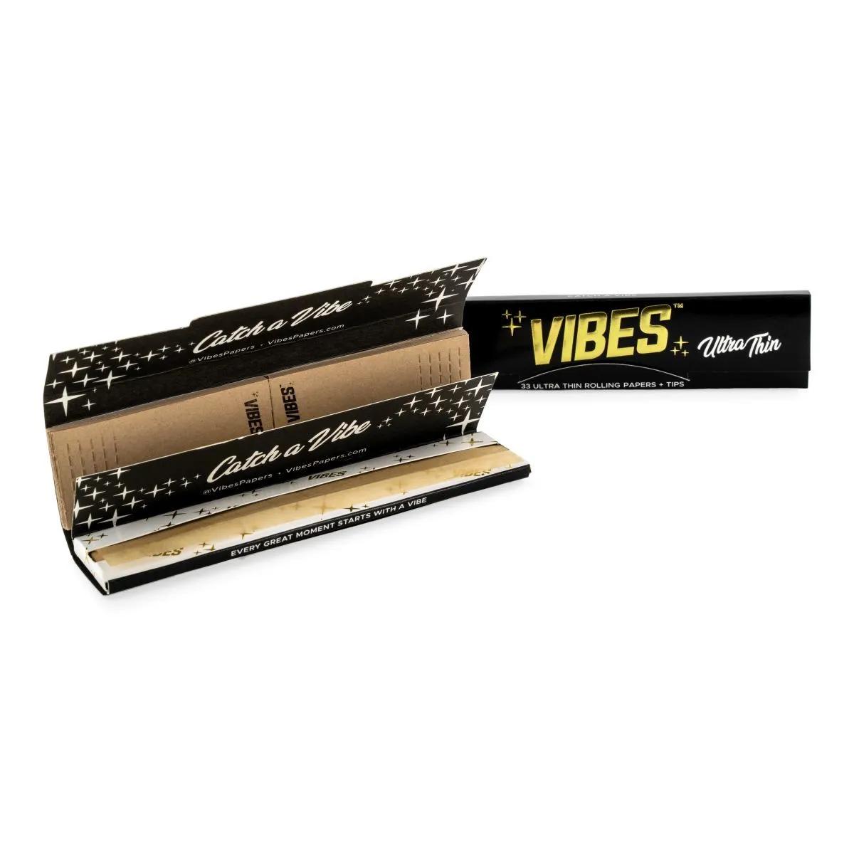 VIBES King Size Slim Ultra Thin con boquillas