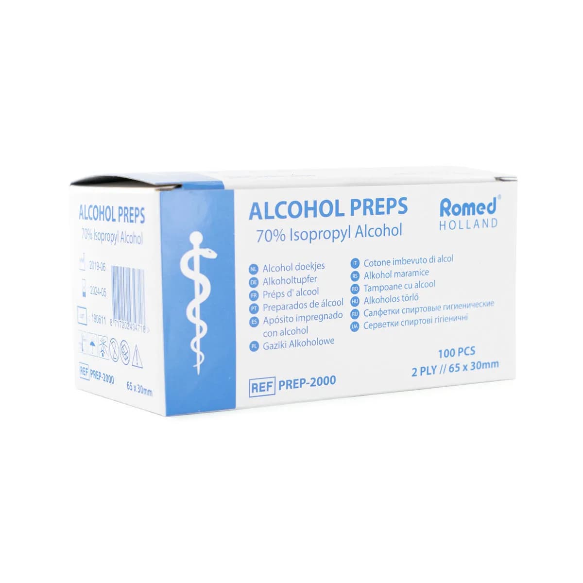 Toallitas de alcohol