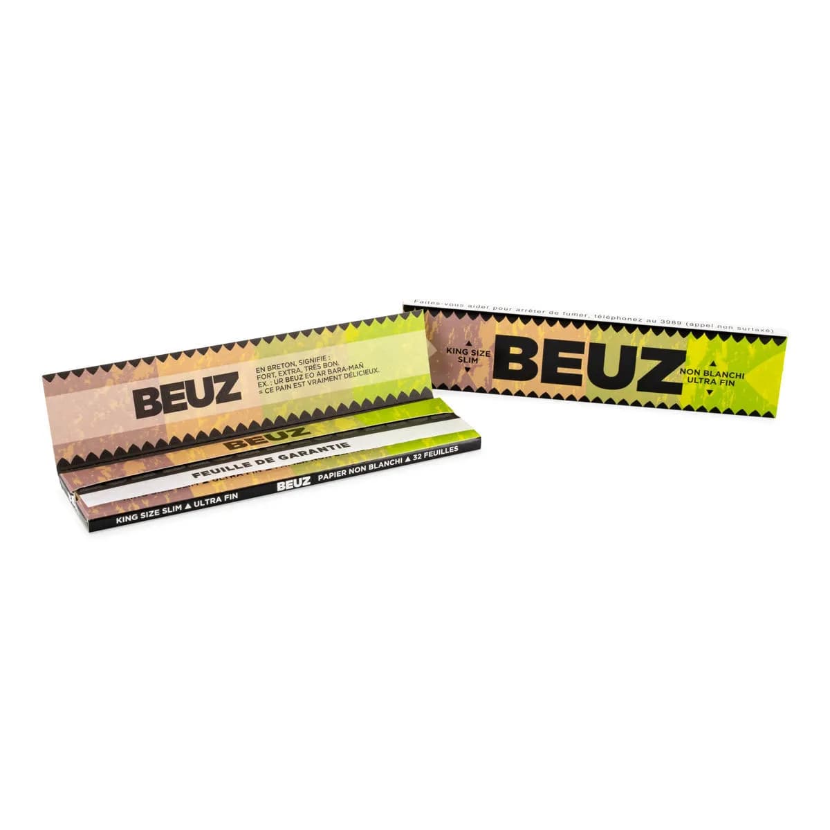 BEUZ Papel de Liar Sin Blanquear King Size Slim