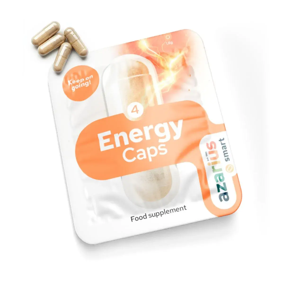 Energy Caps - Cápsulas estimulantes naturales