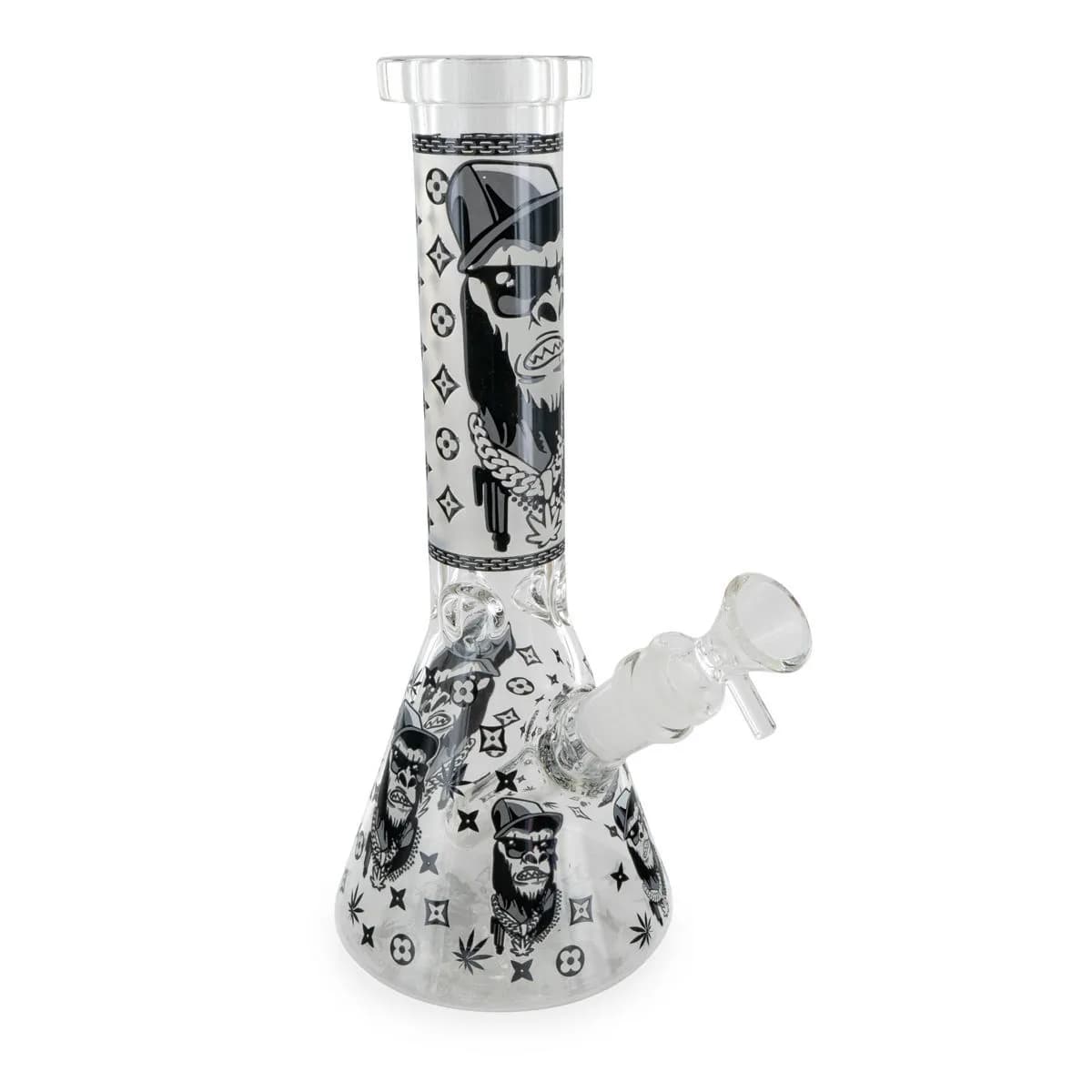 Bong Triple Grosor Gorilla Glow in the Dark