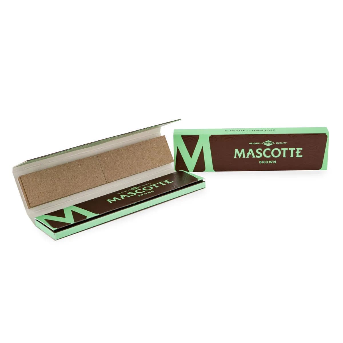 Mascotte Brown Combi Slim Size papel de liar + filtros