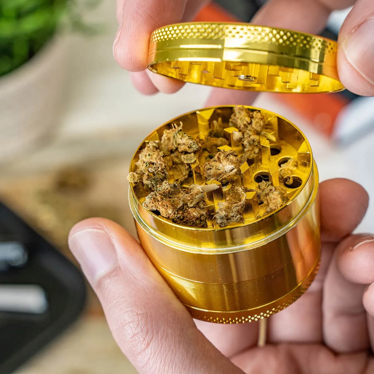 Grinder metálico 24K Gold