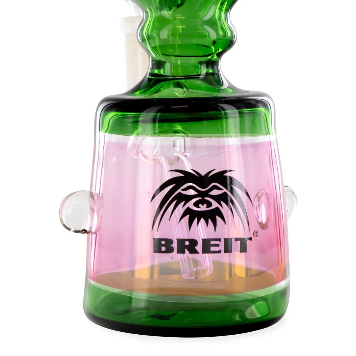 Mini bong de cristal con cazoleta push Breit