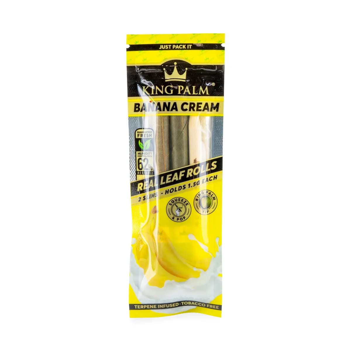 Conos pre-liados naturales Slim King Palm