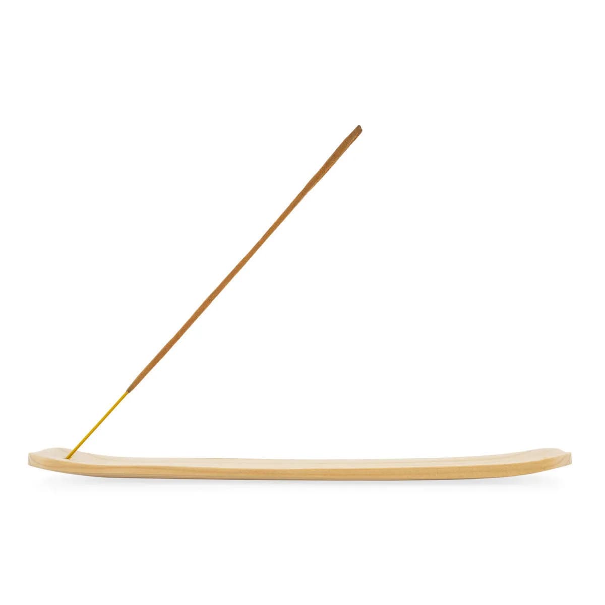 Portaincienso de madera de palma