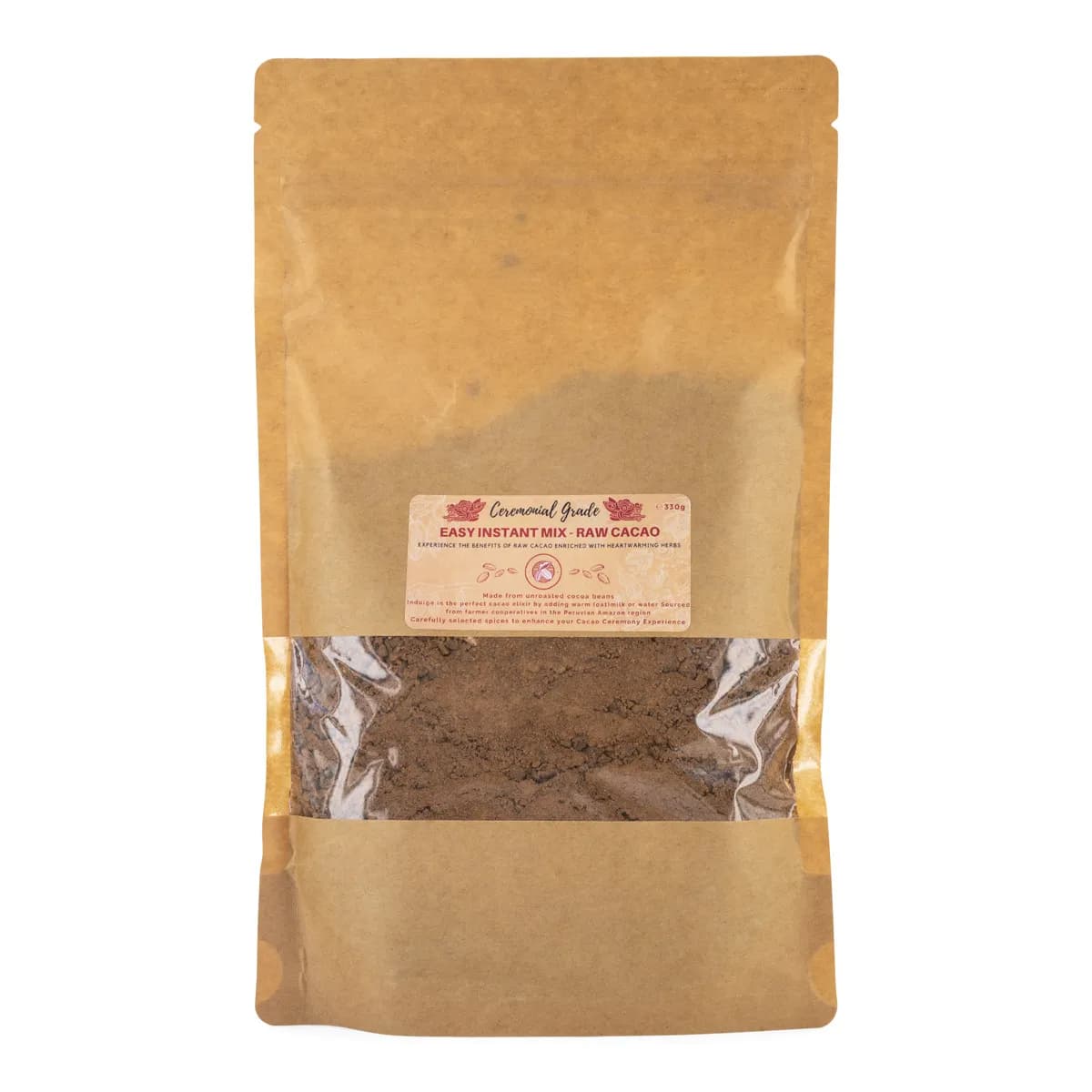 RAW Cacao en Polvo - Mezcla Instantánea