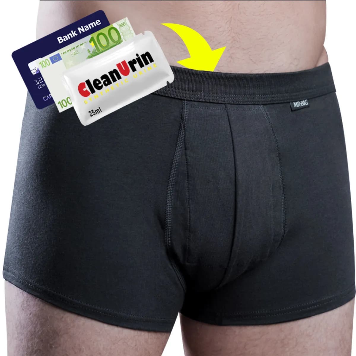 Calzoncillos con bolsillo secreto para hombre