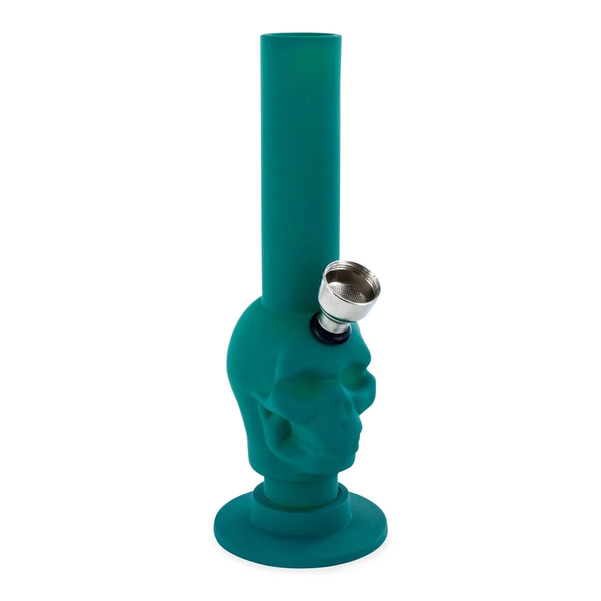 Bong pequeño de acrílico con diseño de calavera Champ High