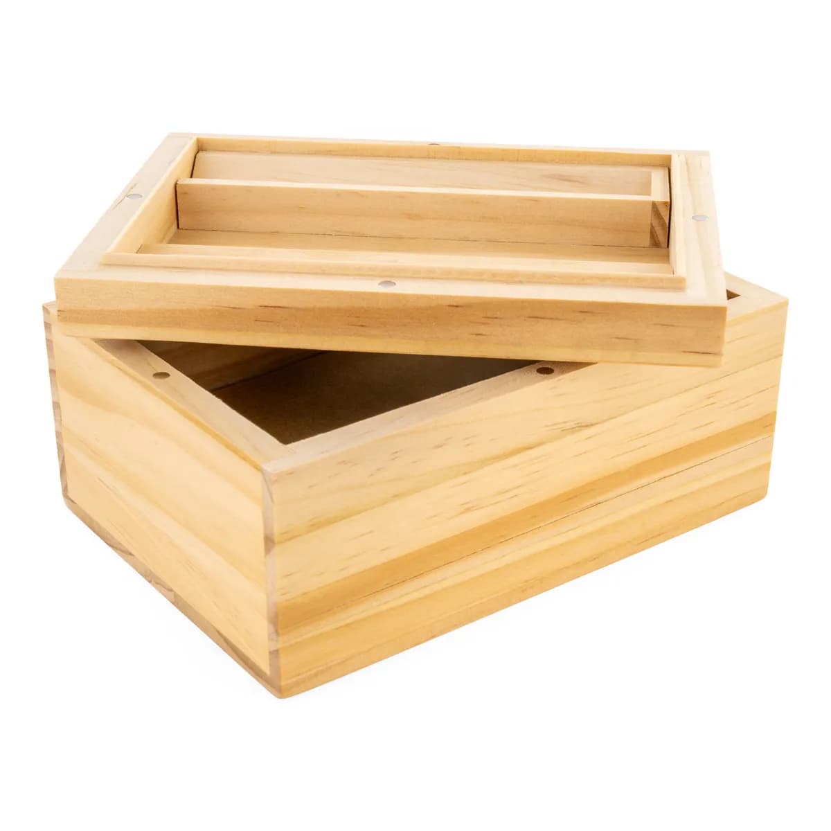 Caja tamizadora de madera