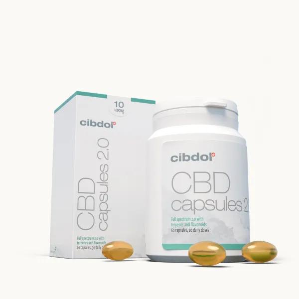 Cápsulas CBD 10 %