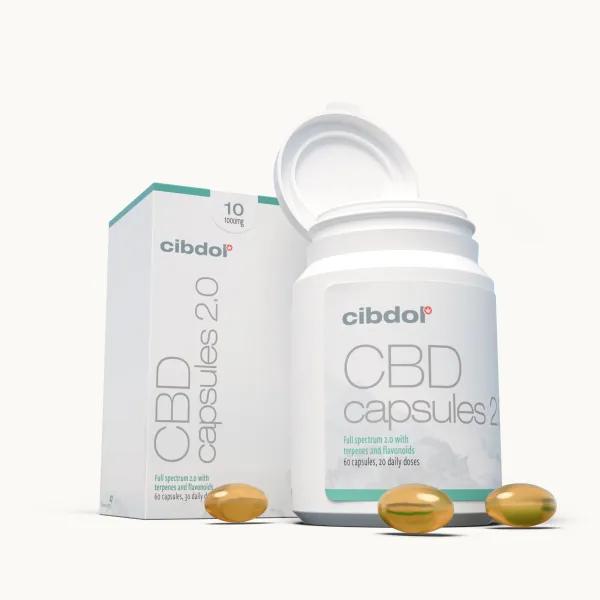 Cápsulas CBD 10 %