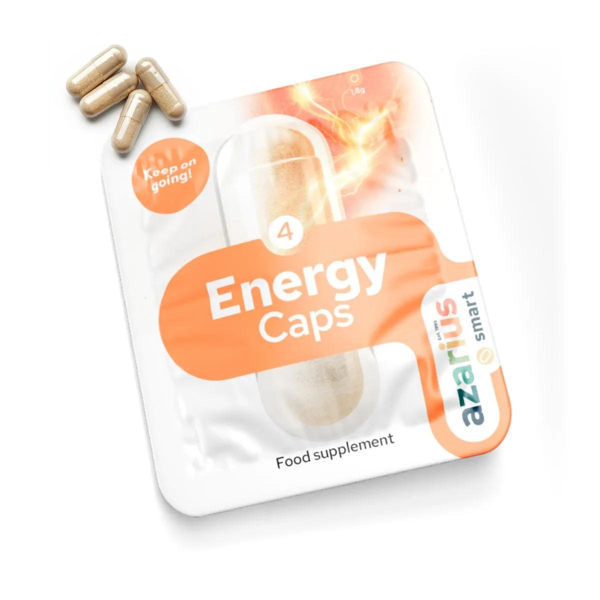 Energy Caps - Cápsulas estimulantes naturales