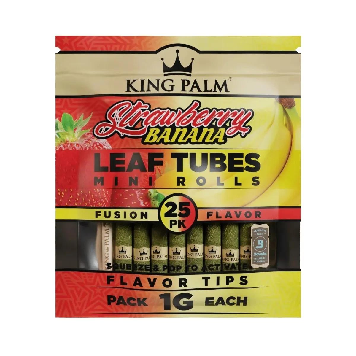 Hojas Fusion Flavour 25 unidades (King Palm)