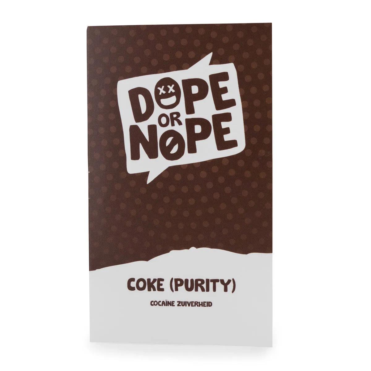 Test de Pureza Purity (Dope or Nope)