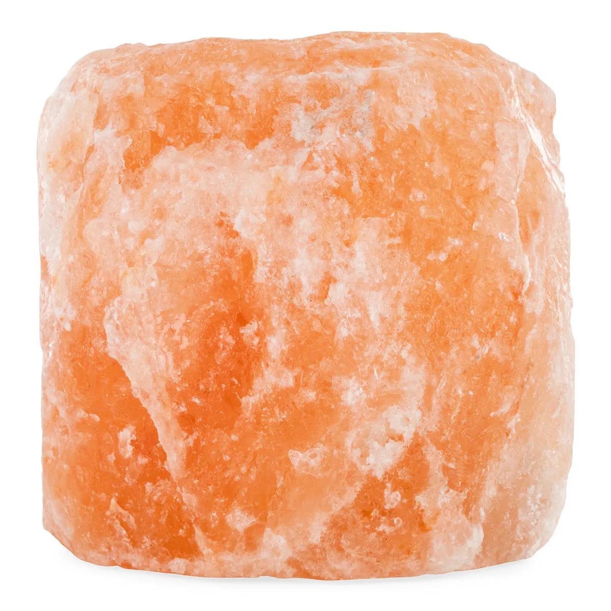 Portavelas de piedra de sal