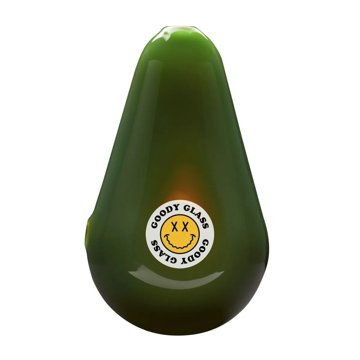 Pipa de cristal Aguacate — imagen 3