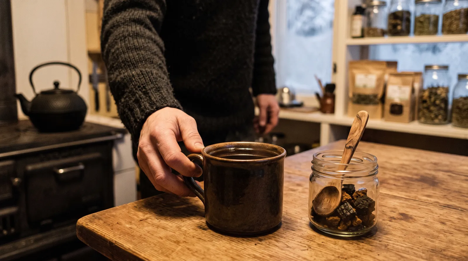 AZARIUS · 4. Chaga — el hongo funcional cargado de antioxidantes