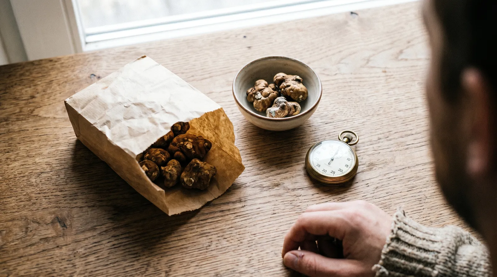 AZARIUS · Cinco factores que determinan la duración de una sesión con trufas