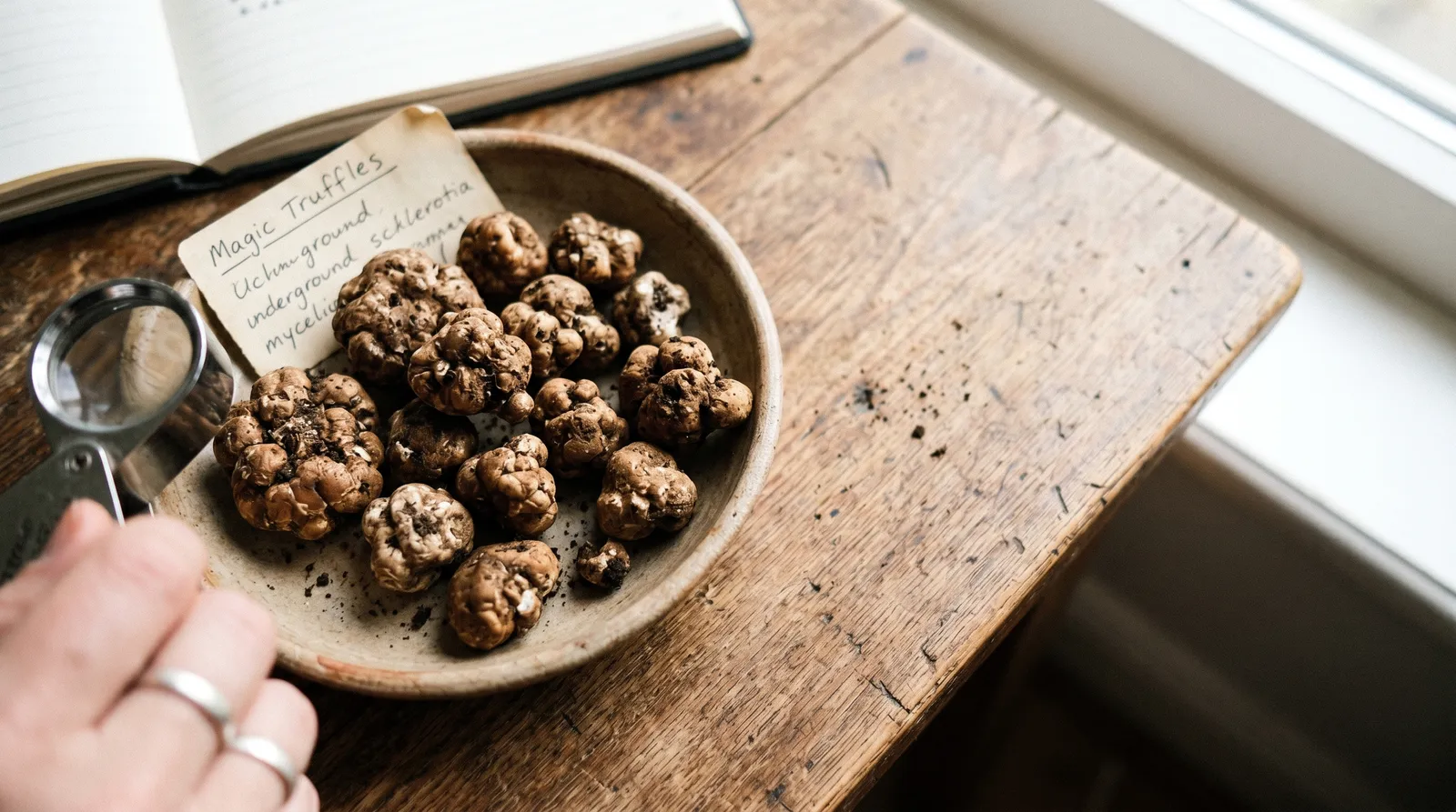 AZARIUS · Cómo preparar y consumir trufas mágicas