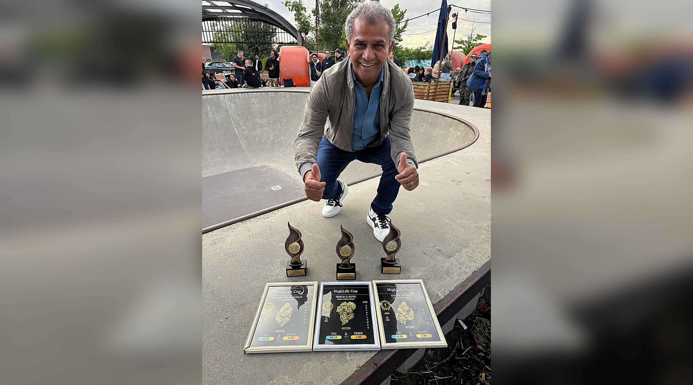 AZARIUS · Royal Queen Seeds arrasa con tres cups en la HighLife Cup 2026