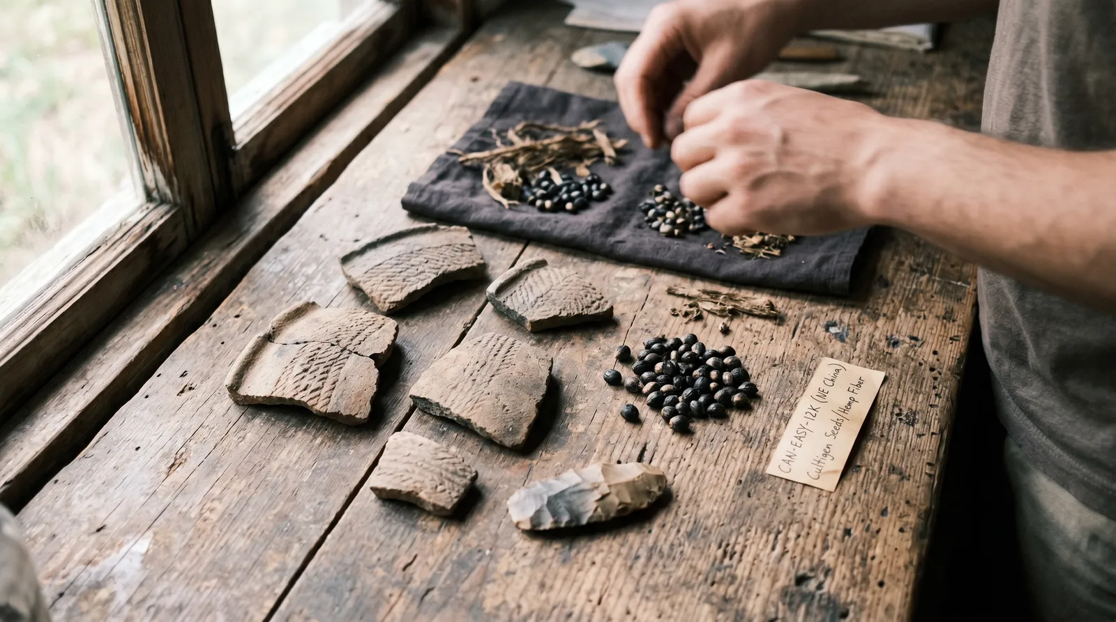 AZARIUS · Hace 2.700 años en Jirzankal: la prueba química más antigua de humanos fumando cannabis