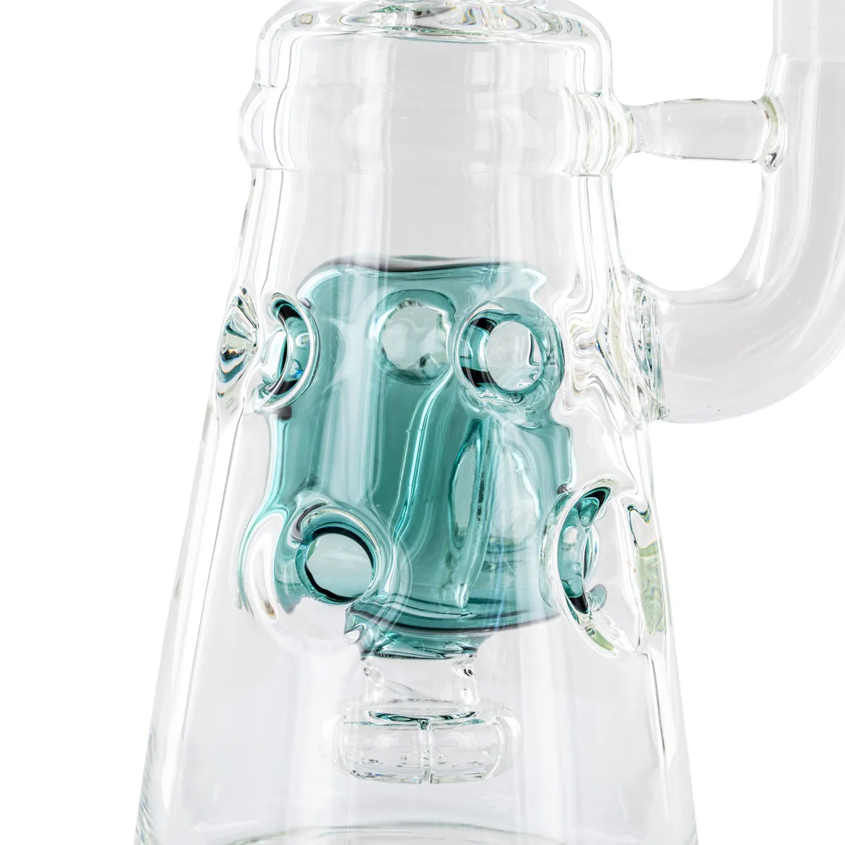 Rig para concentrados Shower Head Swiss 9'' (Tsunami Glass) — imagen 3