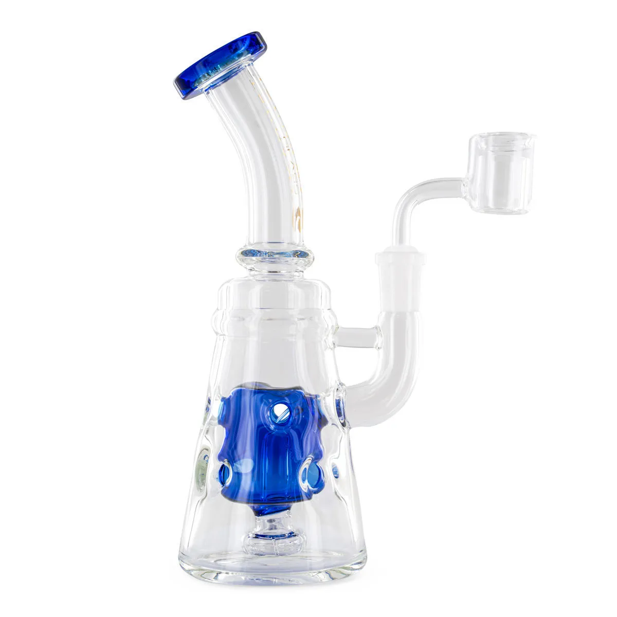 Rig para concentrados Shower Head Swiss 9'' (Tsunami Glass) — imagen 4