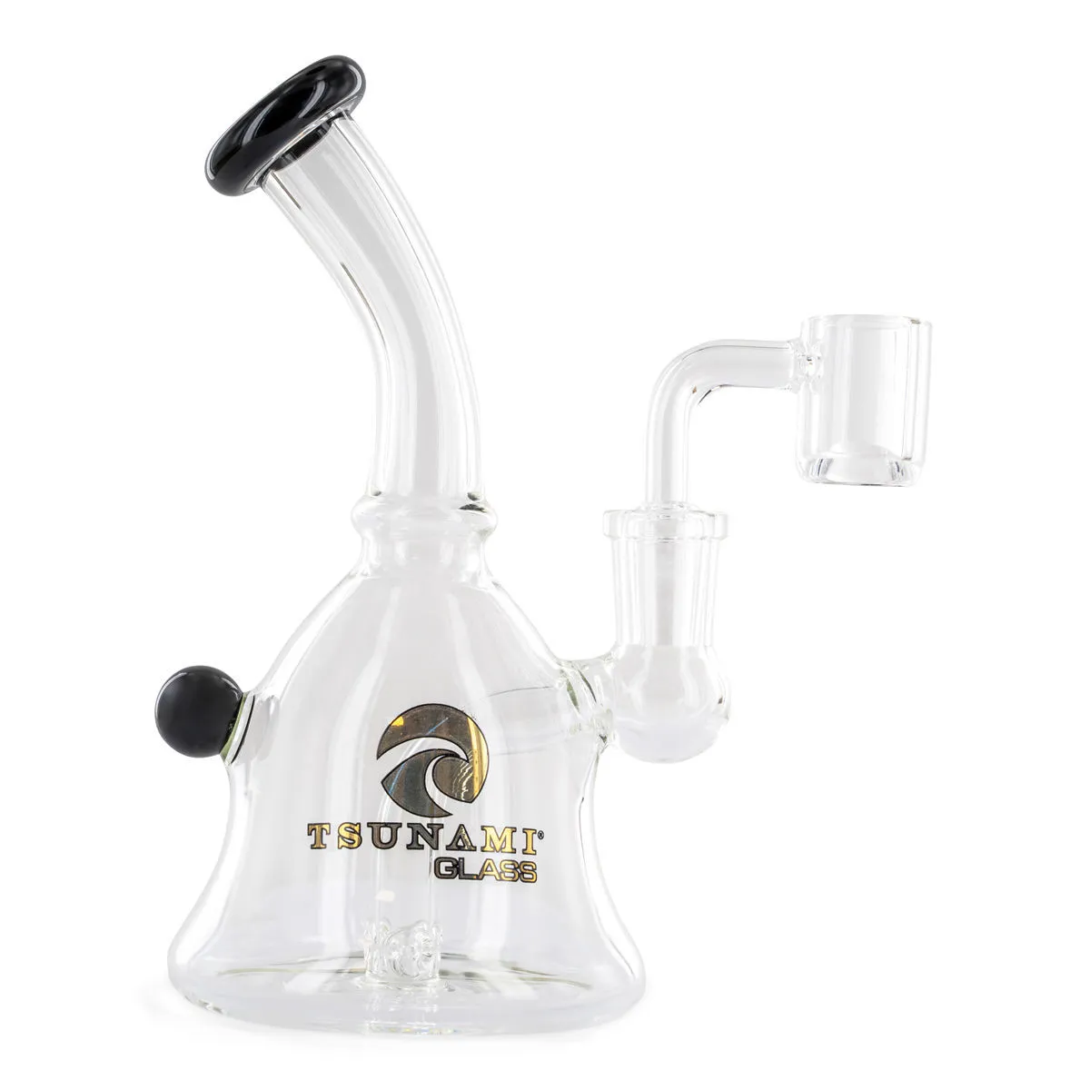 Dab Rig Mini Bell 6″ (Tsunami Glass) — imagen 4