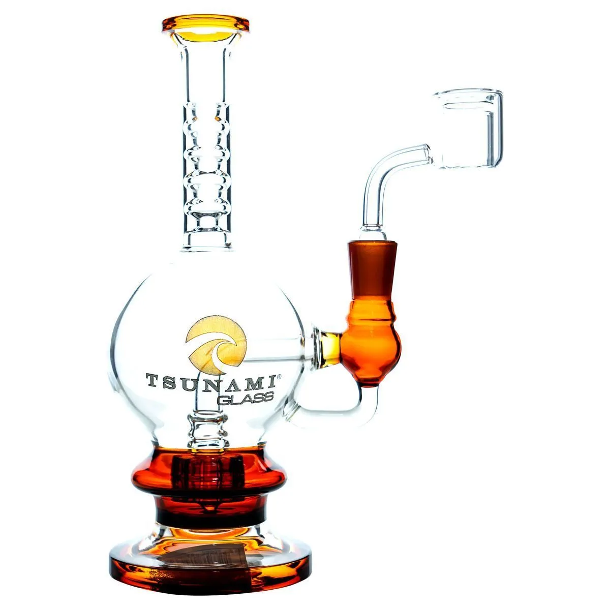 Dab Rig Shower Head 8″ (Tsunami Glass) — imagen 2