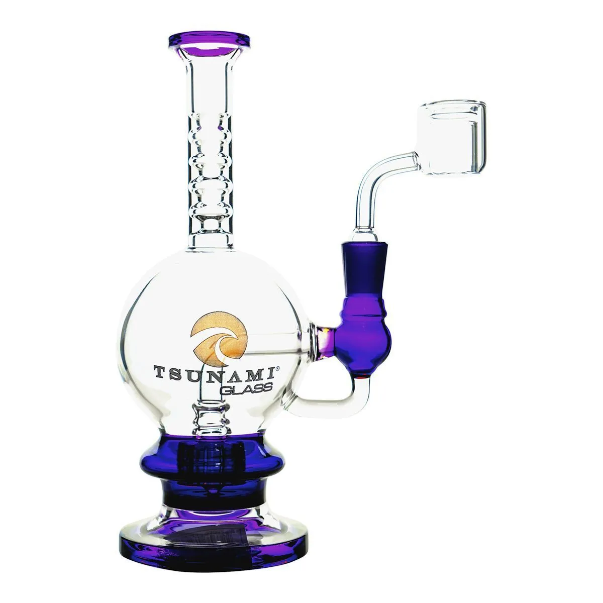 Dab Rig Shower Head 8″ (Tsunami Glass) — imagen 4