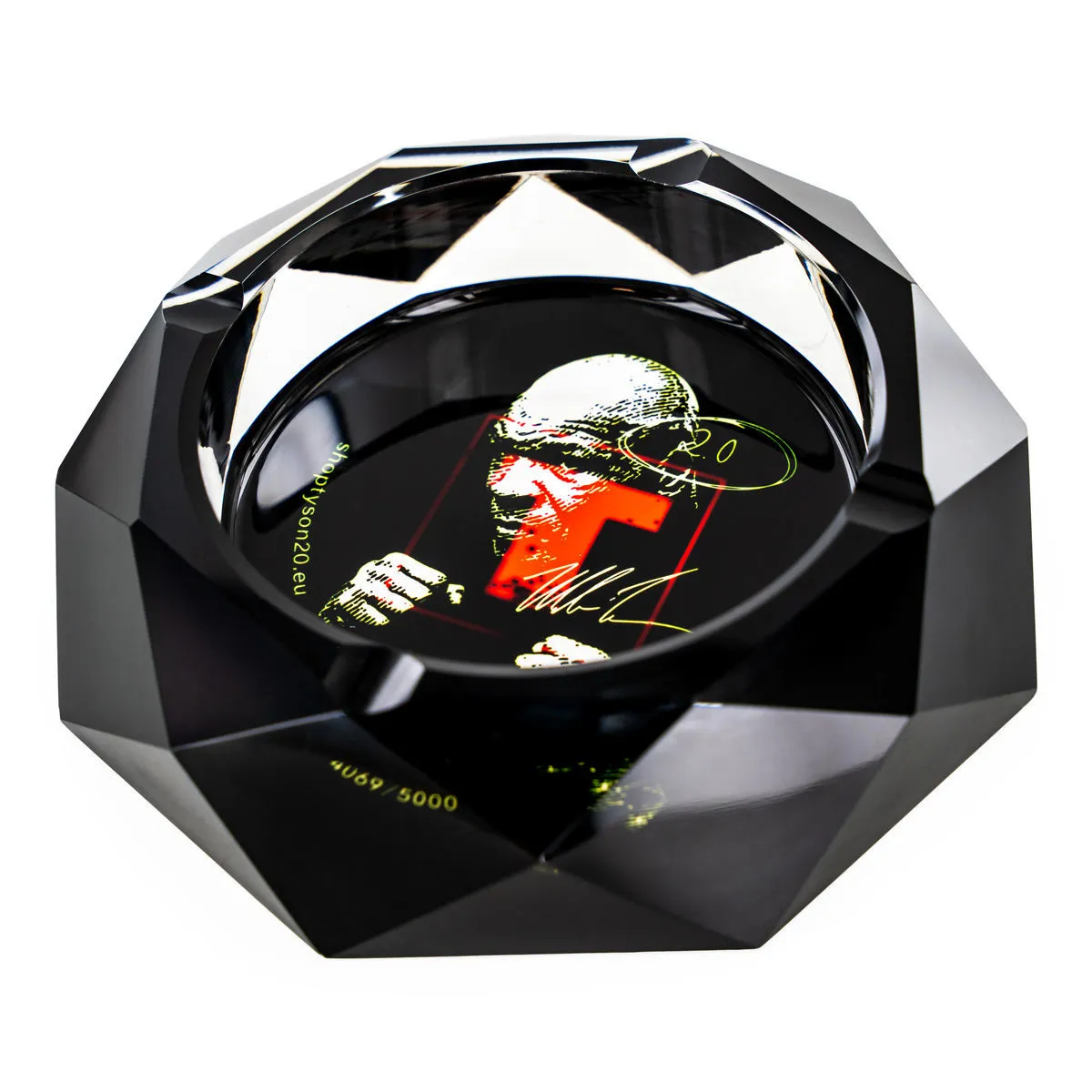 Cenicero Diamond Cut Negro Tyson 2.0 — imagen 2