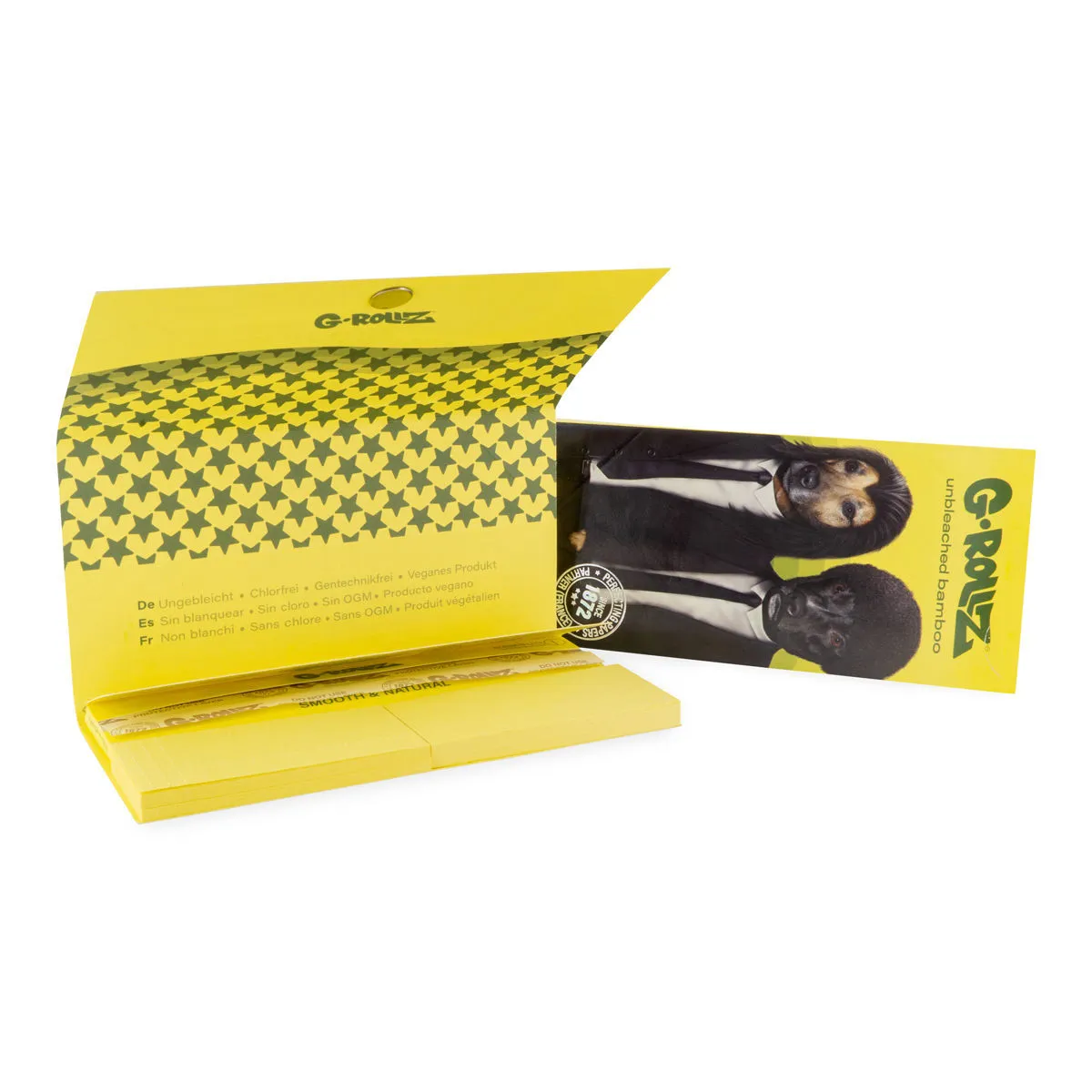Papel de liar G-Rollz Bambú Sin Blanquear + Filtros — imagen 2