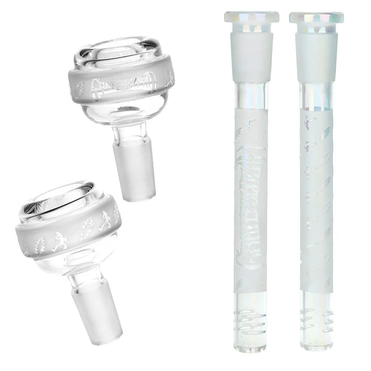 Bong de cristal Bolts and Skellies (Grateful Dead x Pulsar) — imagen 4