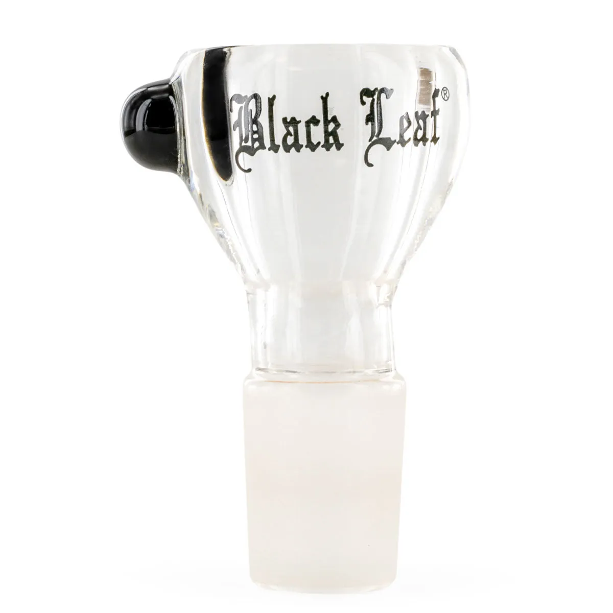 Cazoleta de cristal Black Leaf para bongs — imagen 2