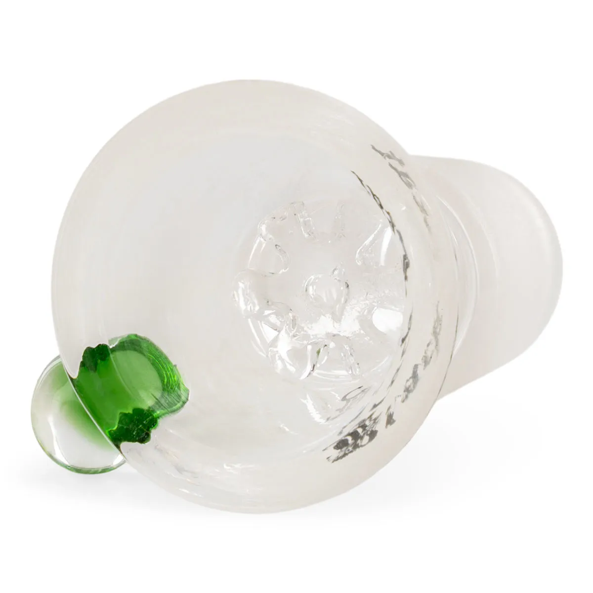 Cazoleta cilíndrica de cristal con rejilla de cristal Black Leaf — imagen 4