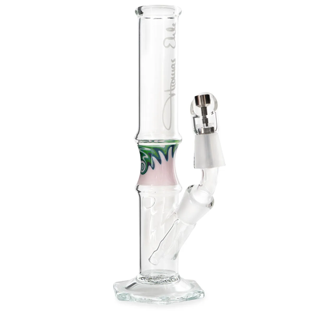 Bong de dabbing de cristal Malachite (EHLE)
