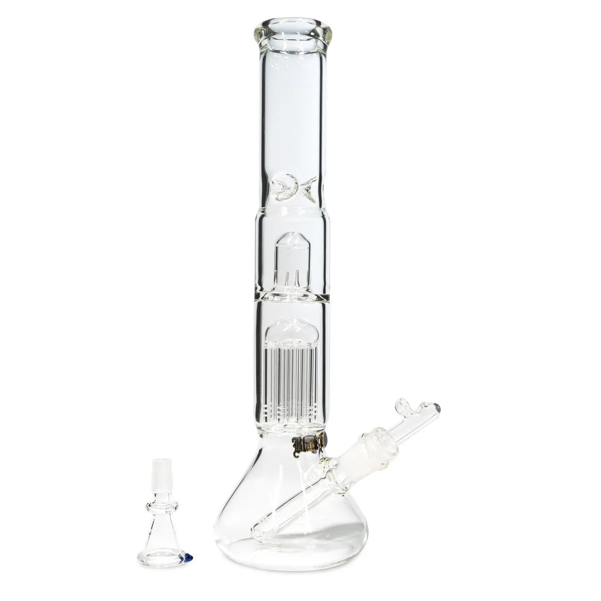 Bong de cristal para hierba y aceite Black Leaf — imagen 2