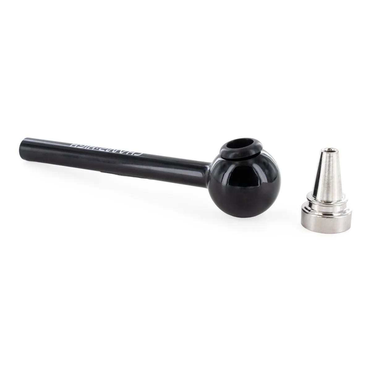 Pipa de cristal negra Champ High — imagen 2