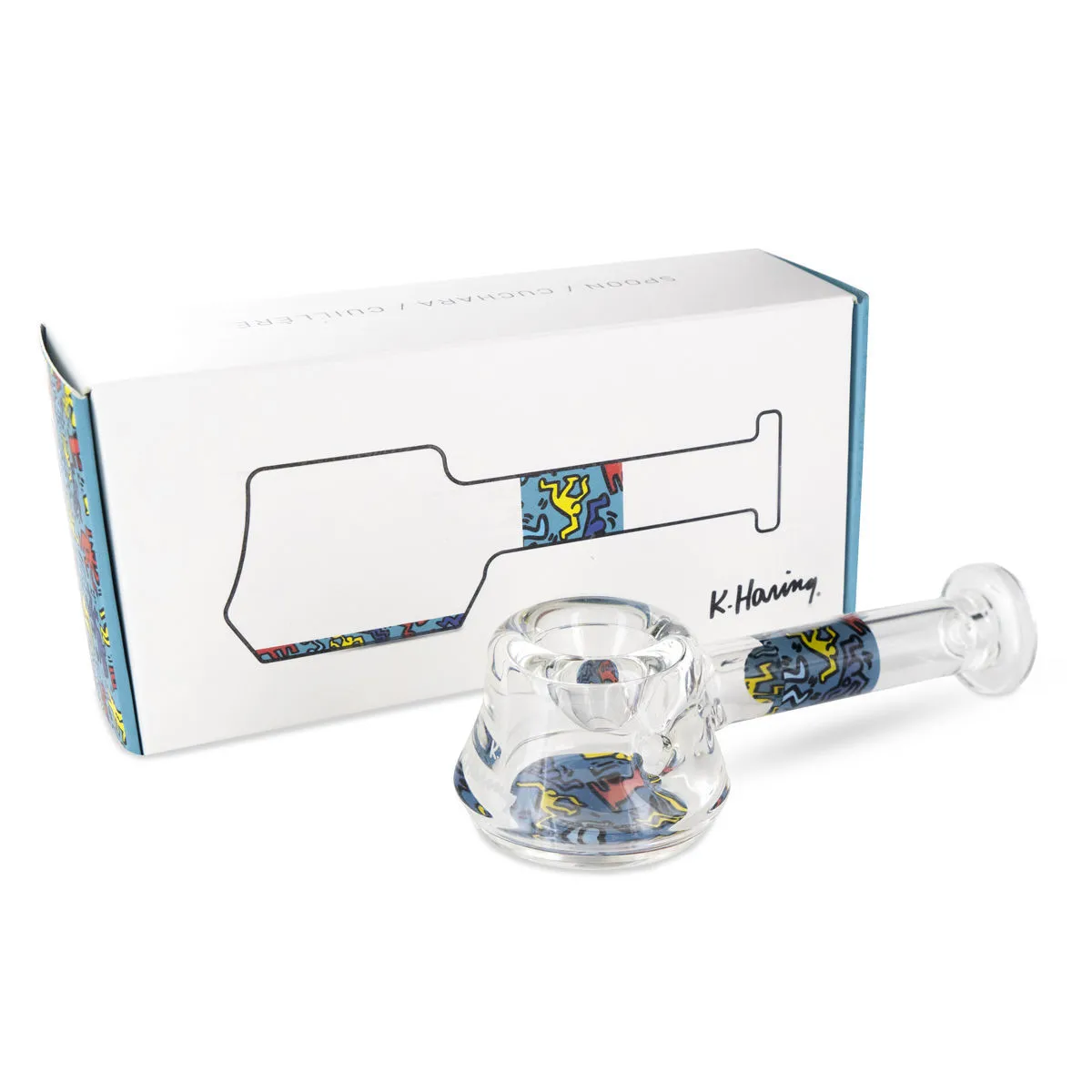Pipa de cristal tipo cuchara — imagen 3