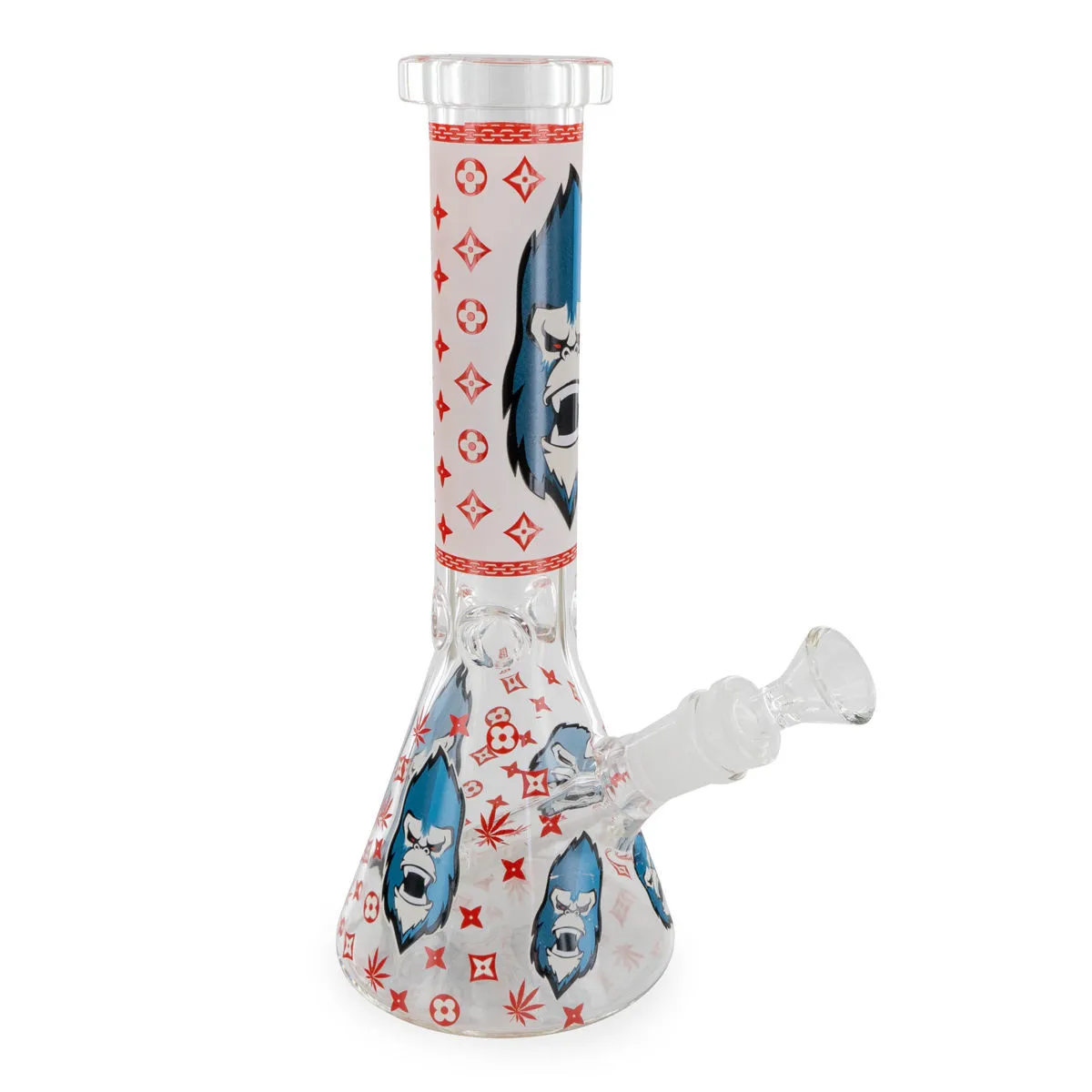 Bong Triple Grosor Gorilla Glow in the Dark — imagen 4