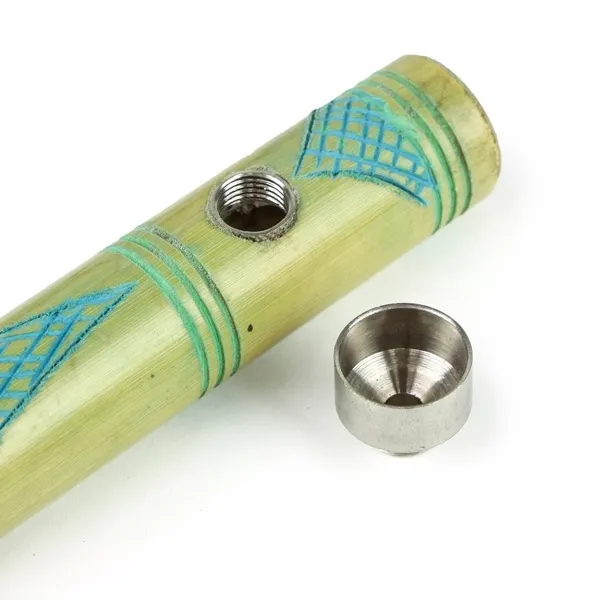 Pipa híbrida de vidrio y madera Wave — imagen 3