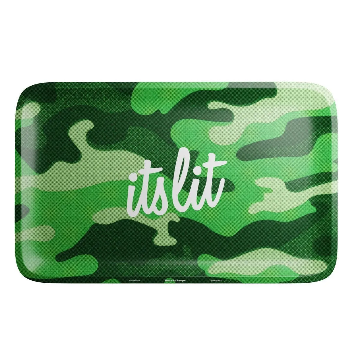 Bandeja de liar It's Lit! camuflaje verde claro — imagen 3