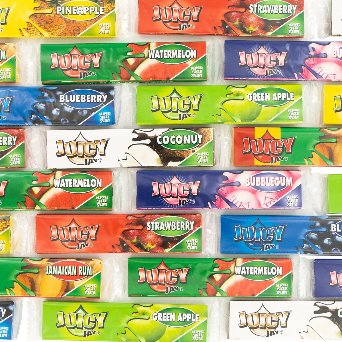 Papel de liar Juicy Jay's King Size Slim Mix 'n' Roll — imagen 3